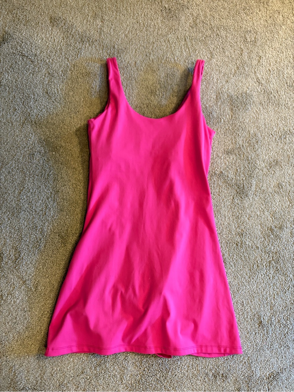 Tennis Golf bright pink dress w shorts Small 
Built in bra